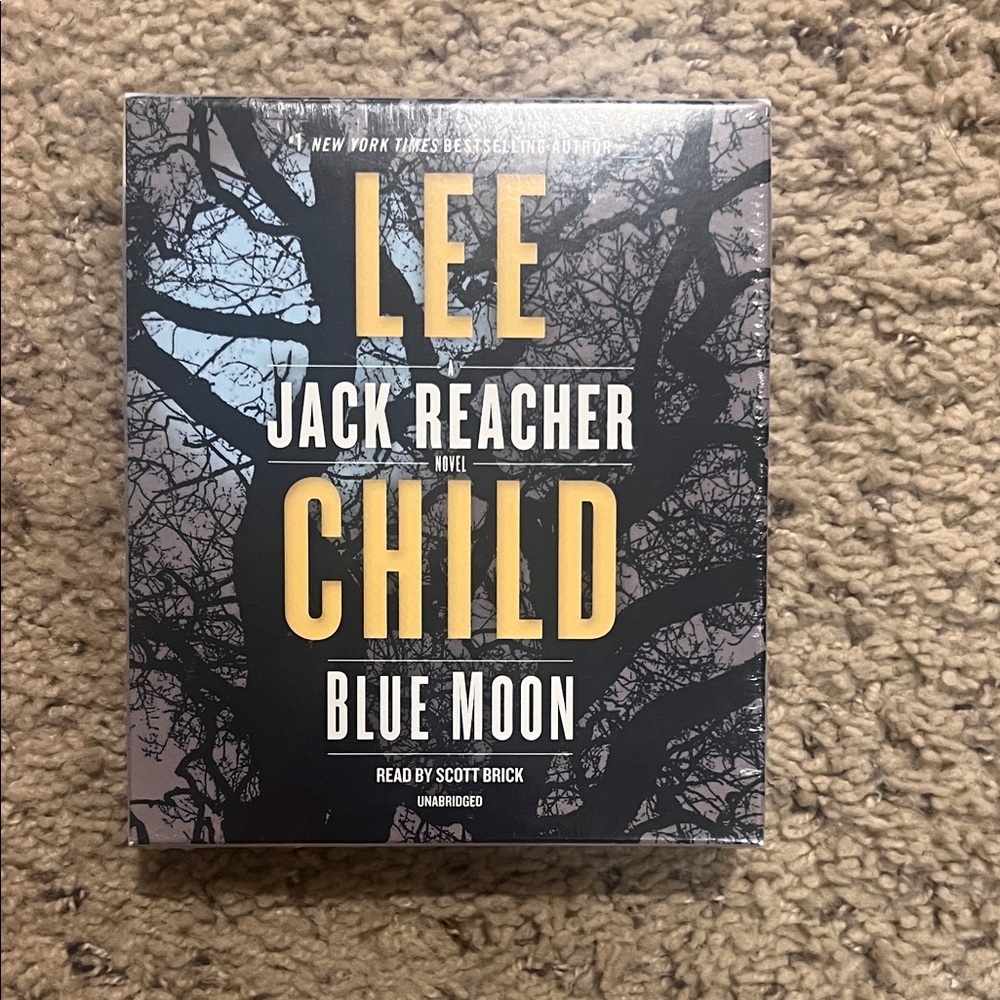 Jack Reacher Blue Moon Audiobook by Lee Child